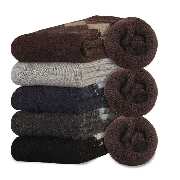 Men’s Wool Blend Socks  - Picture 1 of 4